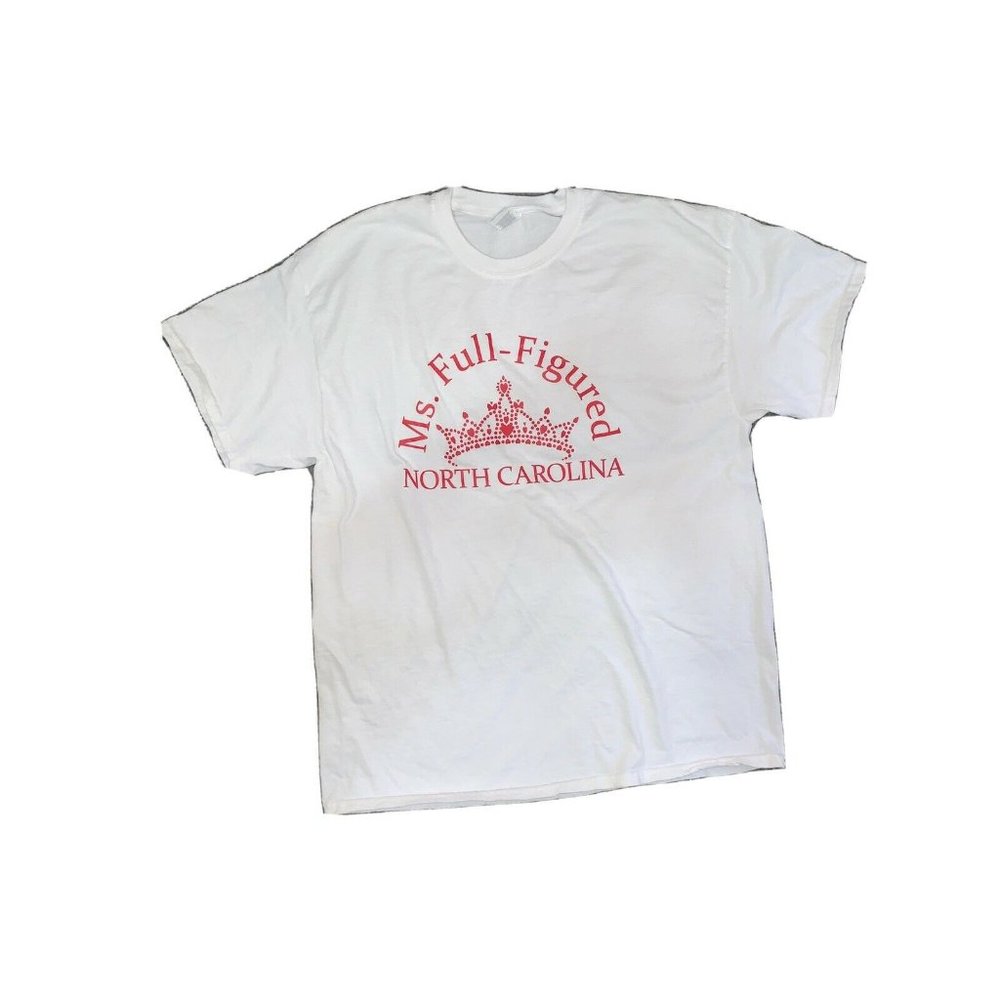 Bundle 5/$40 Gildan shirt Ms. Full Figured North Carolina NWOT 2XL 100% cotton
